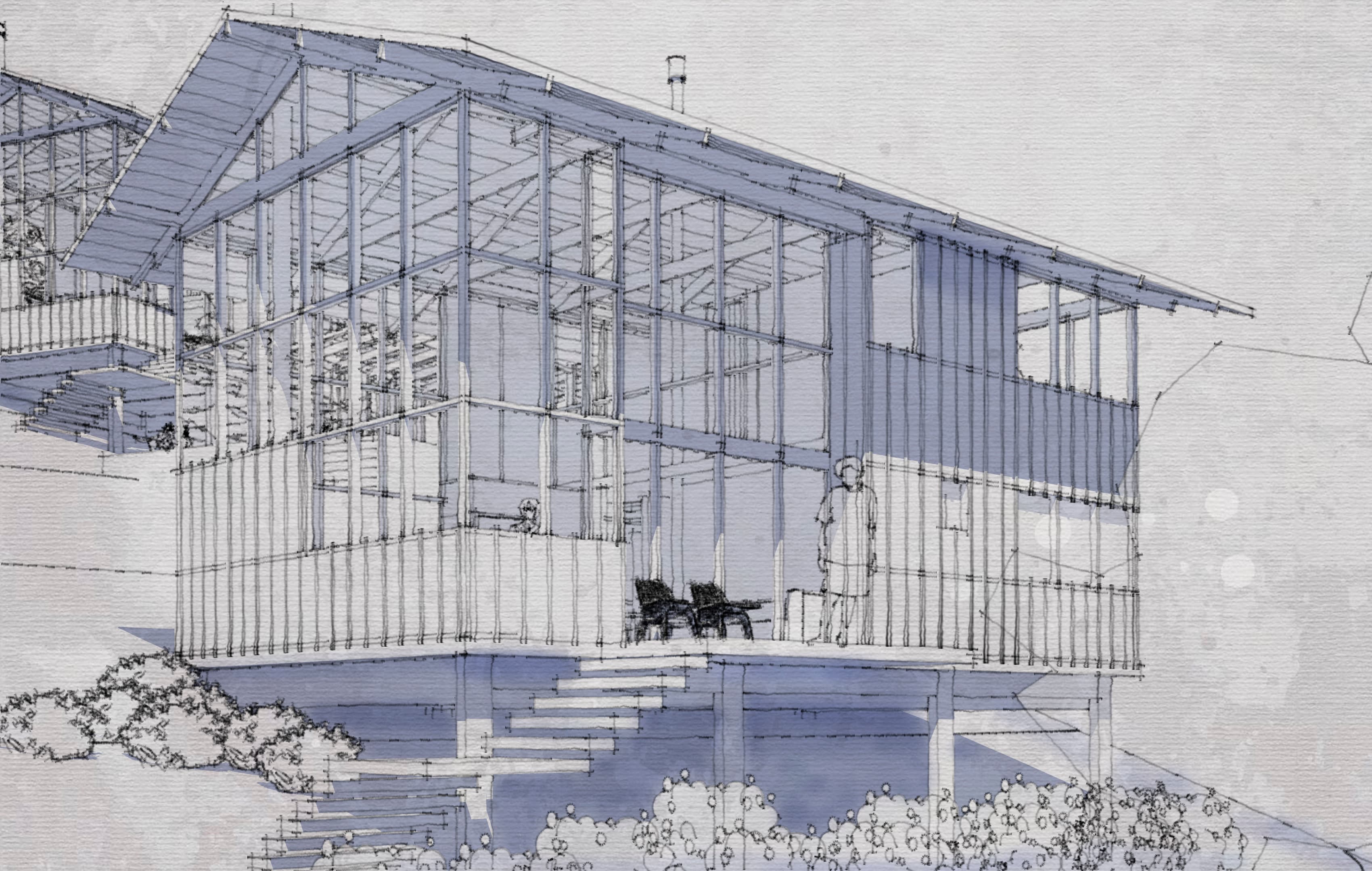 Architectural sketch, Borba Architecture